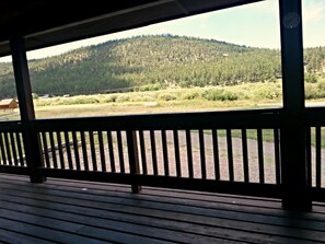 Room, Private Bathroom (CABIN 5) | View from room - Little Colorado Cabins (Greer)