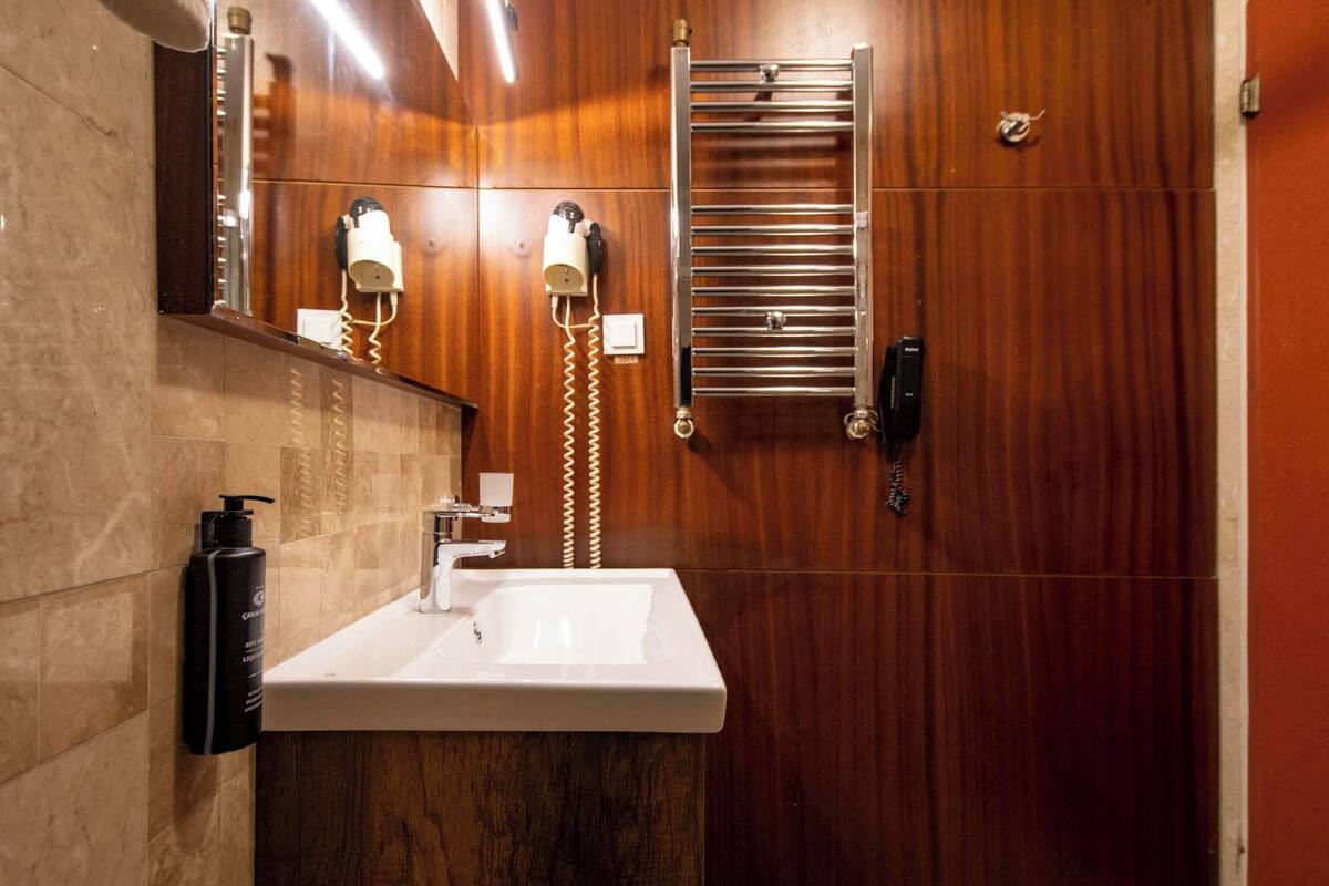 standard double or twin room, balcony | bathroom | shower, free toiletries, hair dryer, slippers