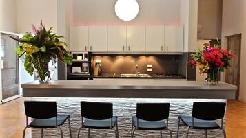 Villa, 4 Bedrooms | Private kitchen | Full-size fridge, microwave, oven, stovetop