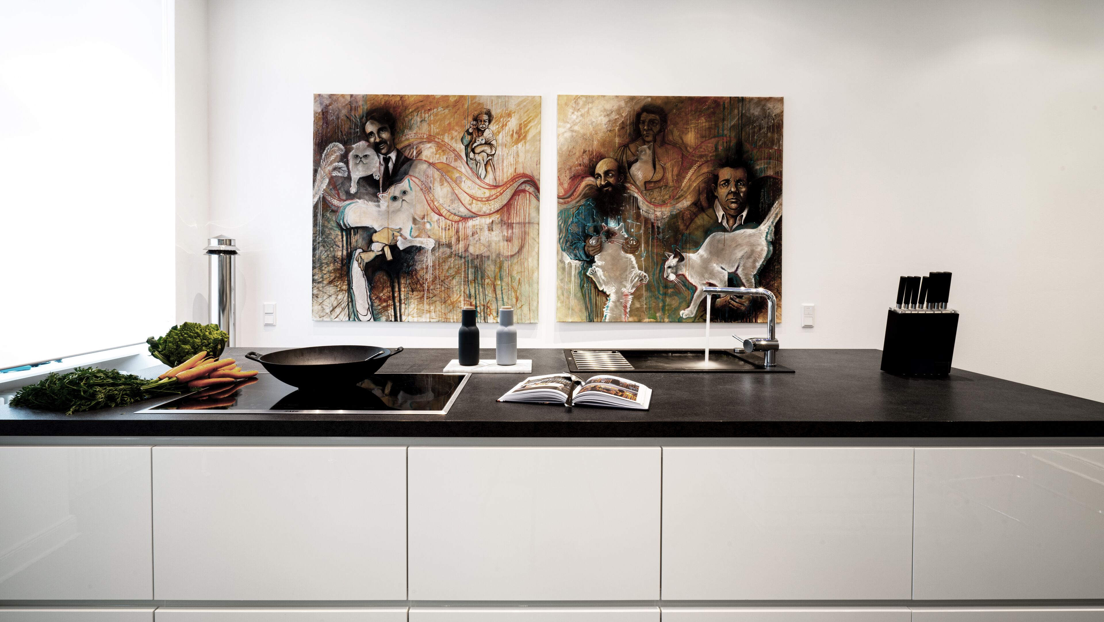 superior loft, jetted tub (stair access only) | private kitchen | full-sized fridge, microwave, stovetop, dishwasher