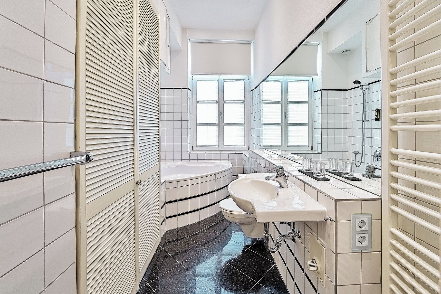 family suite, 2 bedrooms, kitchen (stair access only) | bathroom | hair dryer, bathrobes, slippers, soap