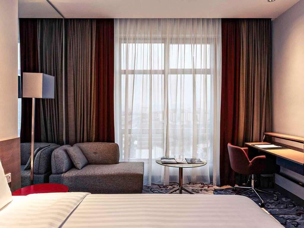 In-room safe, desk, iron/ironing board, free cribs/infant beds