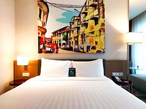 In-room safe, desk, iron/ironing board, free cots/infant beds