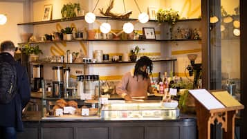 Daily cooked-to-order breakfast for a fee