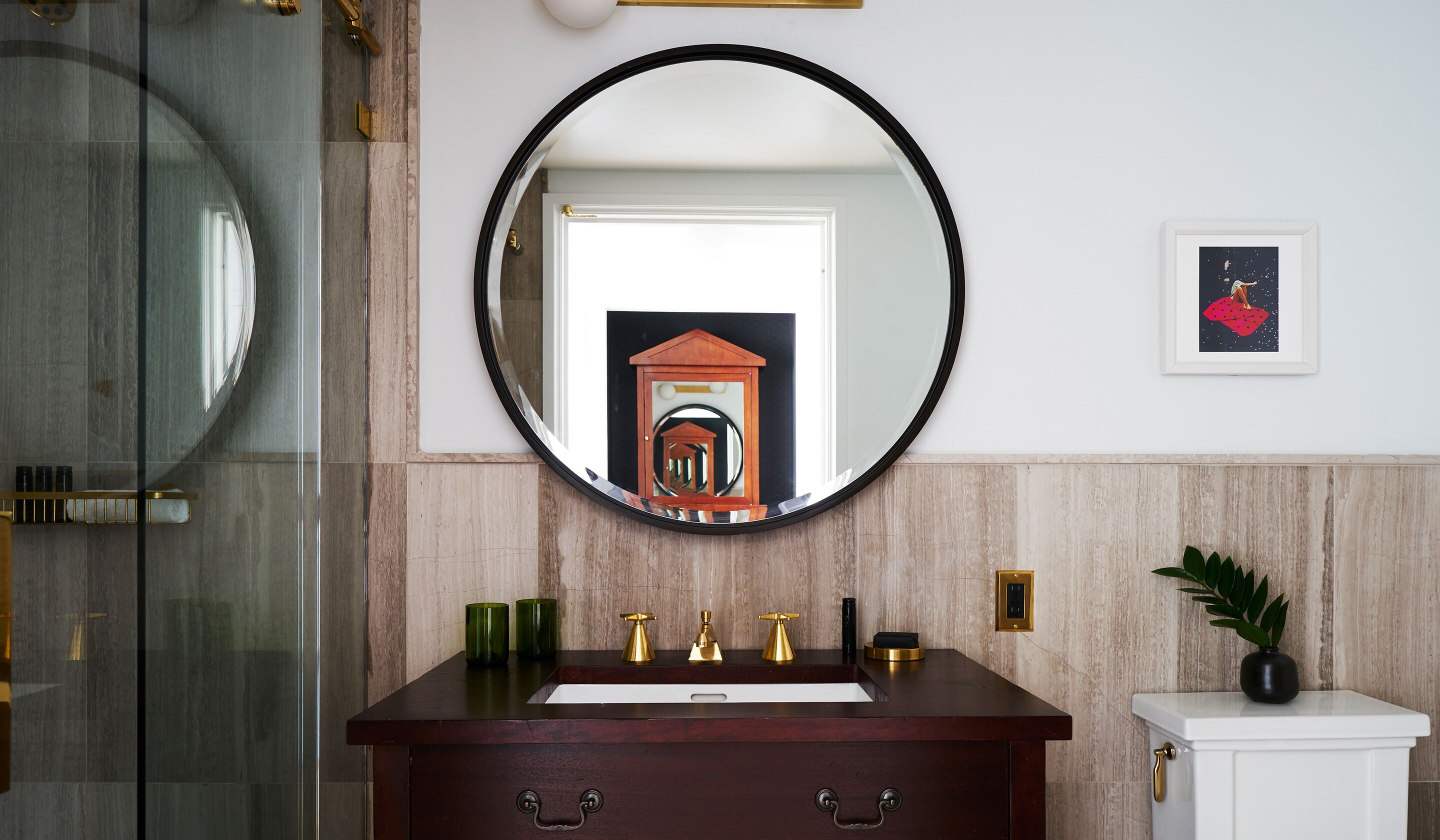 shower, free toiletries, hair dryer, bathrobes