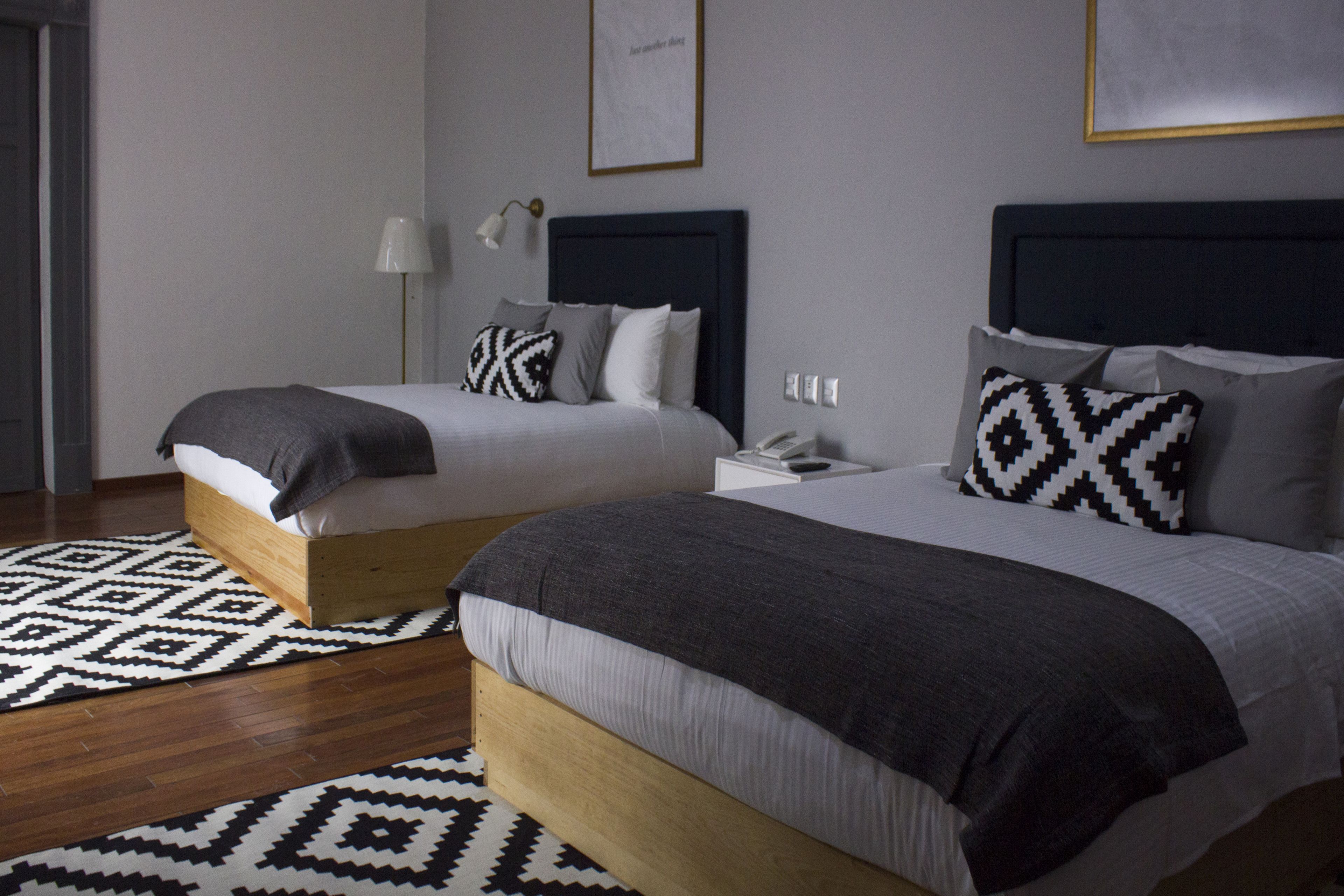 junior suite, 2 queen beds | 1 bedroom, in-room safe, desk, iron/ironing board