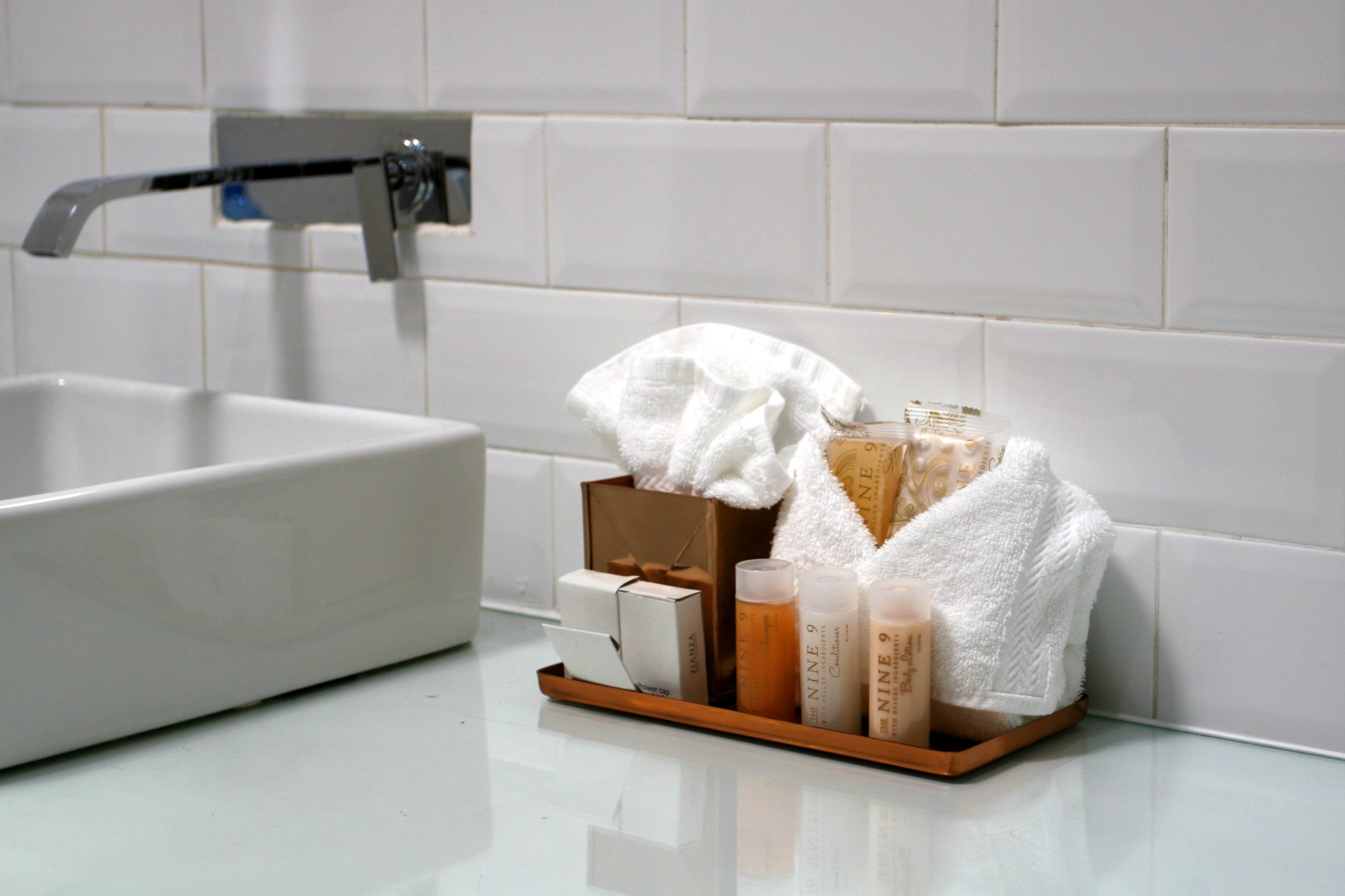 shower, free toiletries, hair dryer, bathrobes