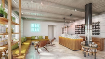 Mostrador para check-in y check-out