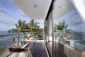 Sea View Room | มินิบาร์, ตู้นิรภัยในห้องพัก, โต ๊ะทำงาน, ห้องเก็บเสียง