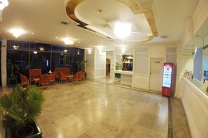 Sitteområde i lobbyen