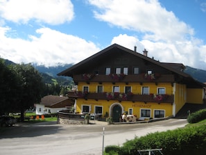 Façade de l’hébergement
