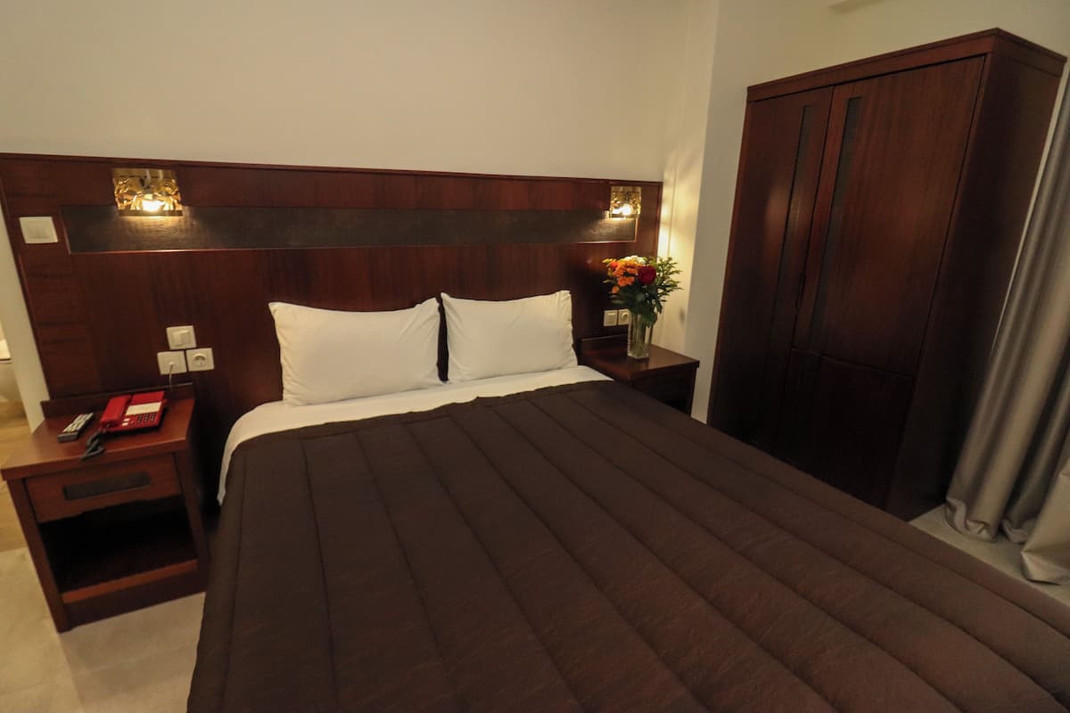 Single Room (Meteora View) | In-room safe, iron/ironing board, free cots/infant beds, free WiFi
