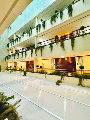 Handläufe auf den Fluren