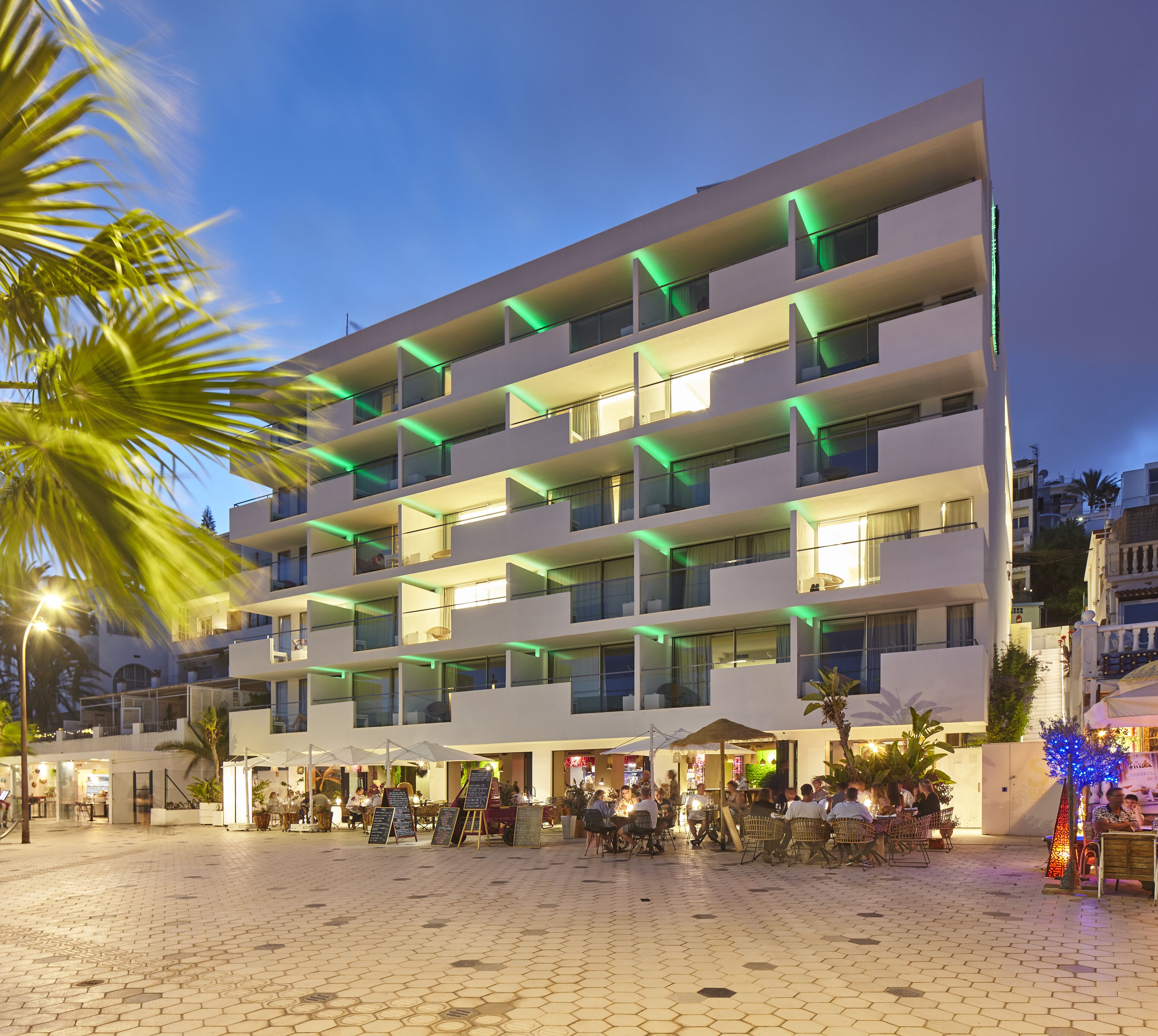 Façade de l’hébergement