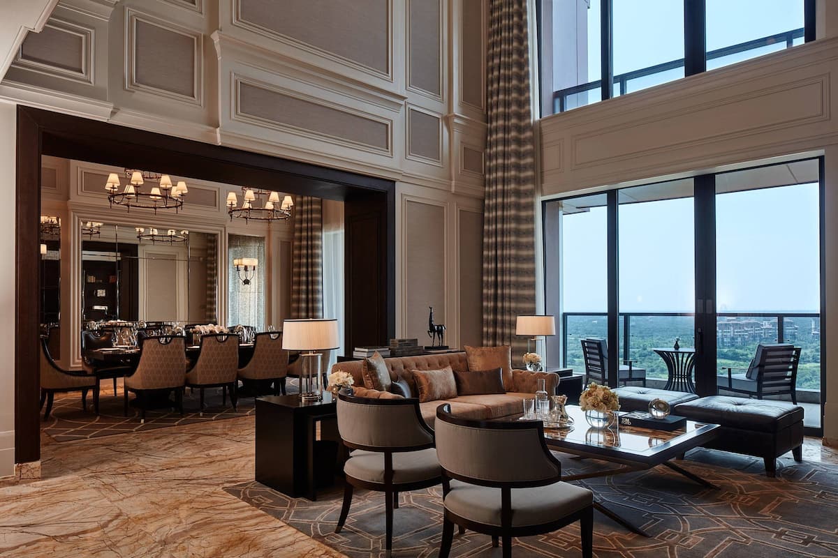 Presidential Suite, 1 Bedroom | 1 bedroom, premium bedding, down comforters, minibar
