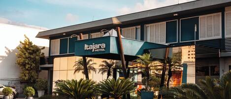 Fassade der Unterkunft