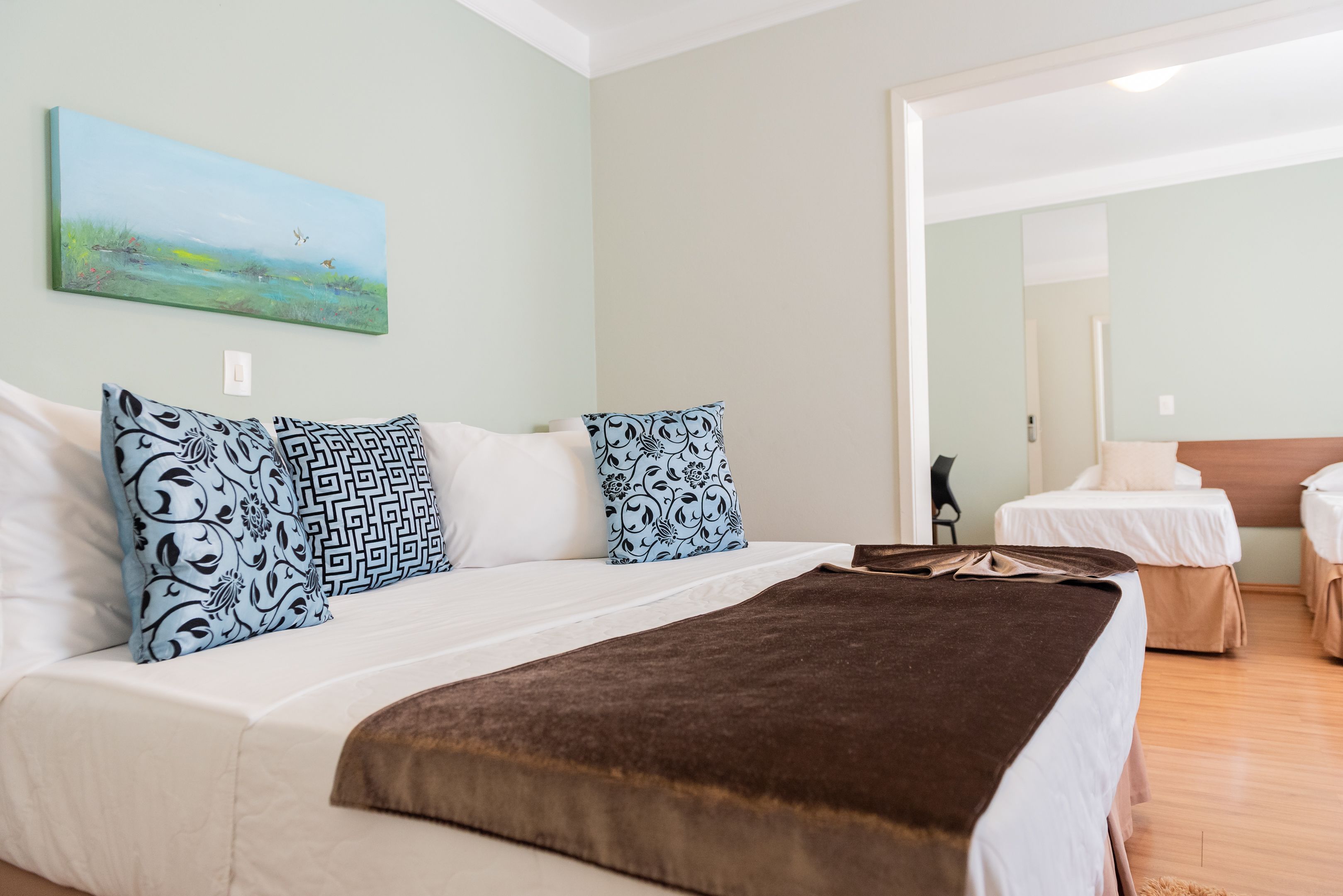 luxury suite | minibar, desk, laptop workspace, iron/ironing board