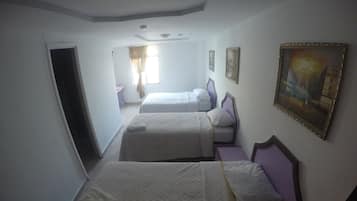 Free WiFi, bed sheets