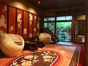 Sitzecke in der Lobby