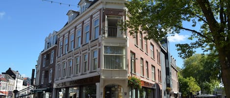 Voorkant van accommodatie