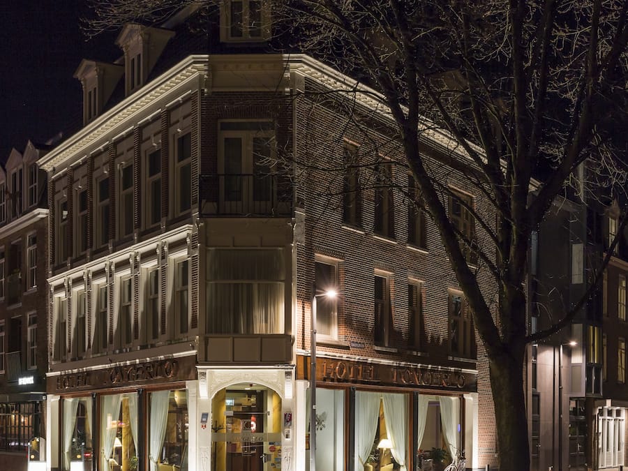 Façade de lâhĂ©bergement - soirĂ©e/nuit