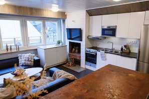 Chambre avec lits jumeaux, salle de bains commune (Hostel) | Cuisine partagée