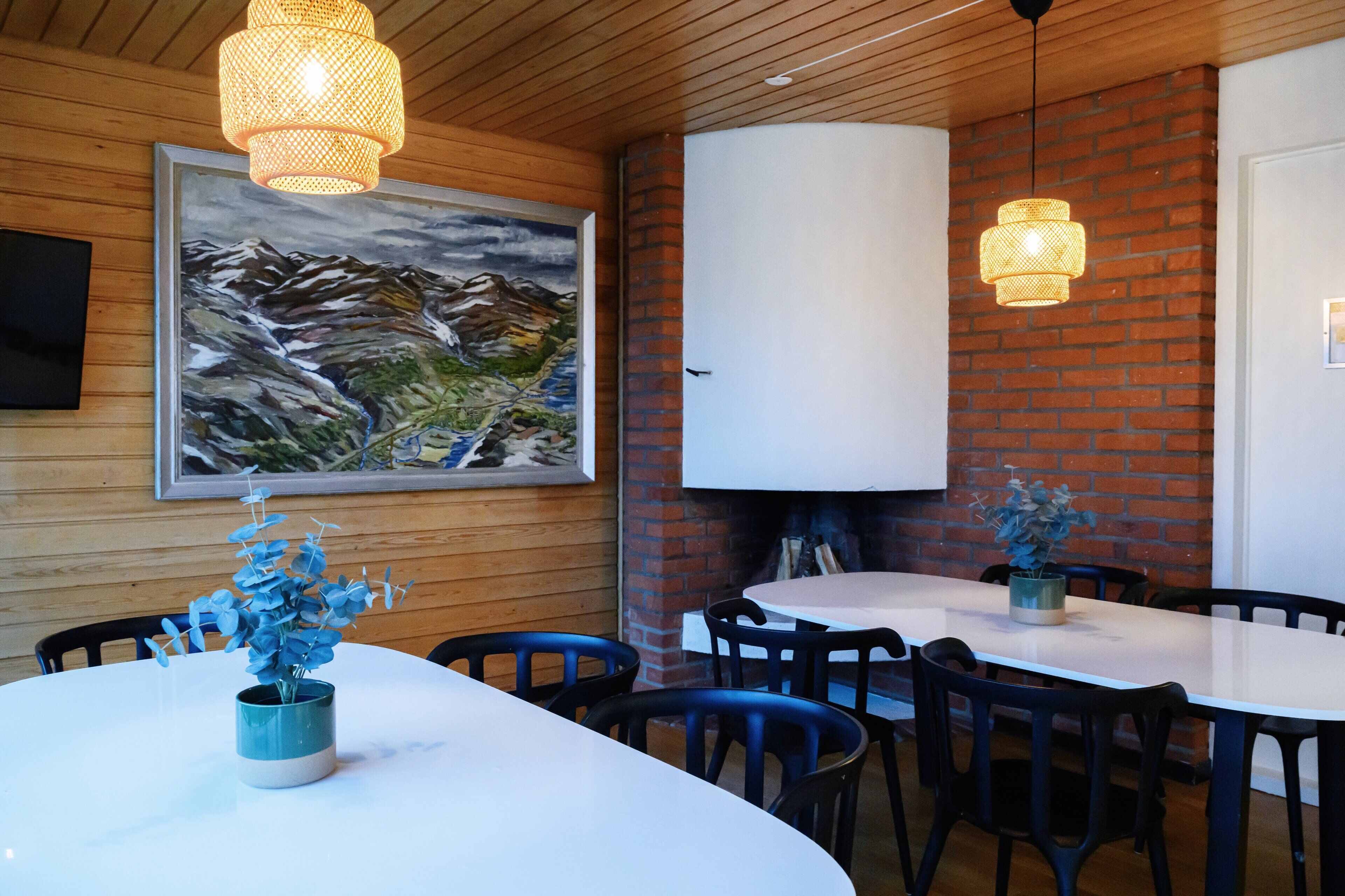 Vierpersoonskamer, gemeenschappelijke badkamer (Hostel) | Gemeenschappelijke keuken