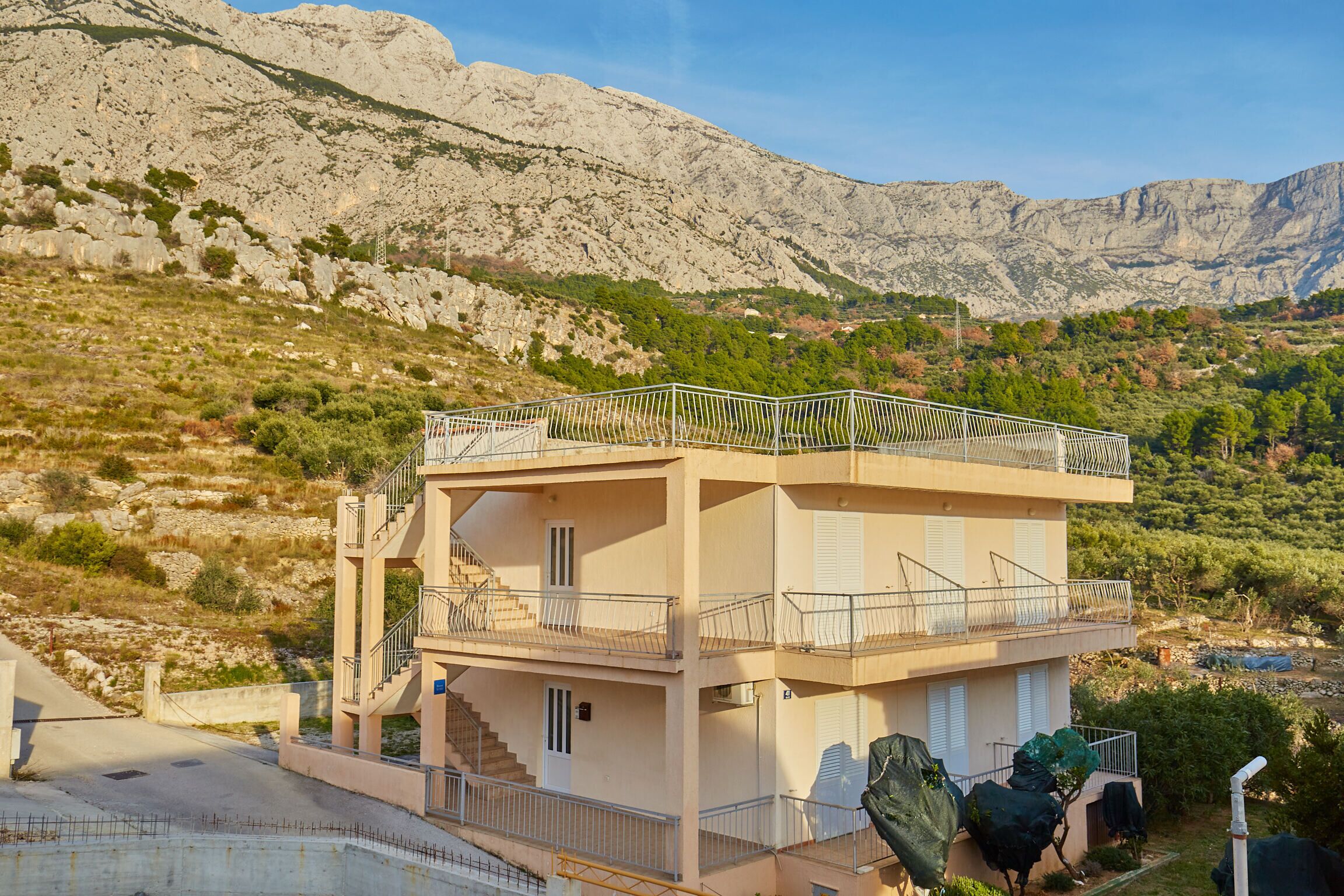 Classic-Studio, Balkon | Blick auf die Berge