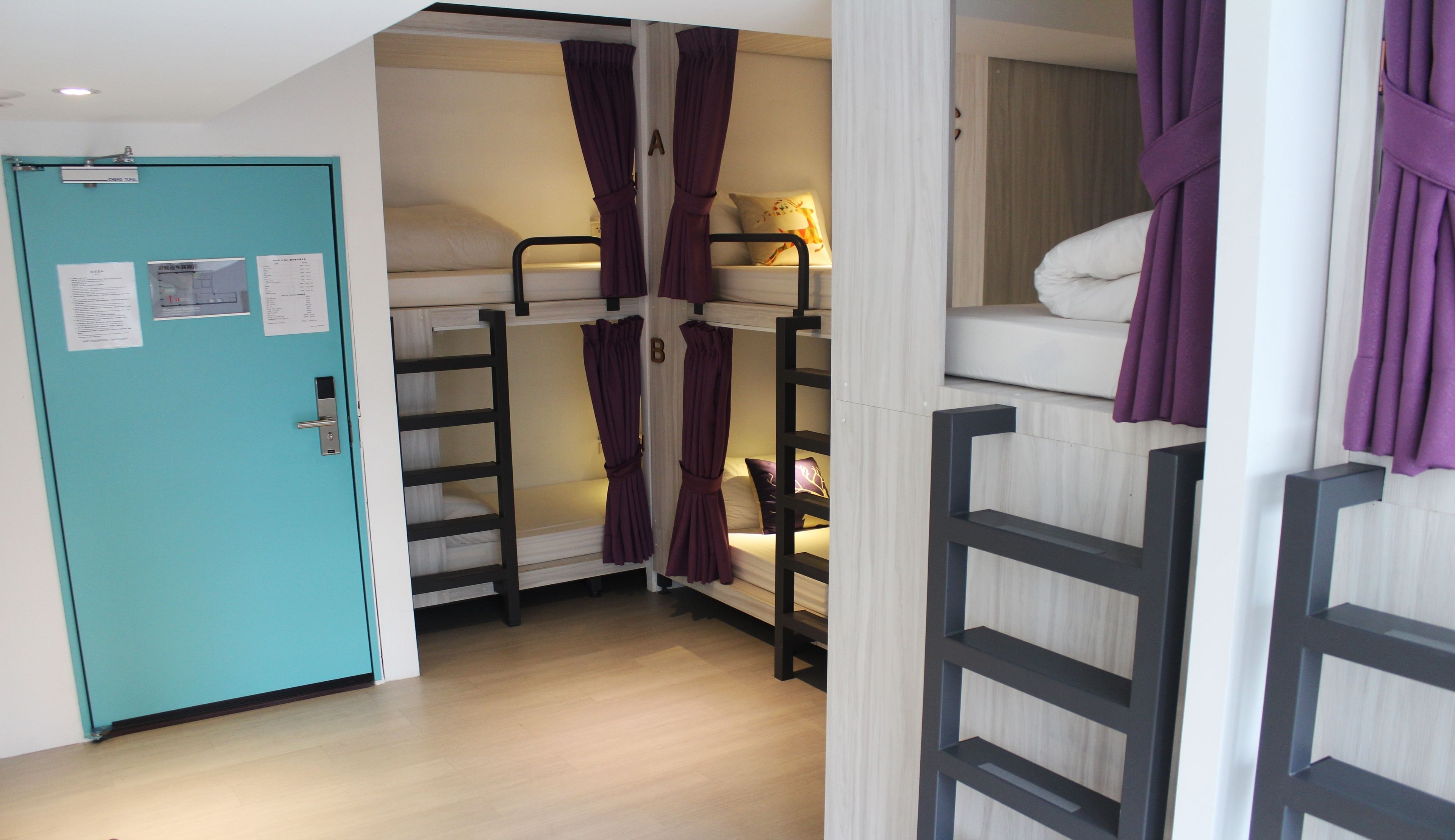 8 bed male dormitory (shared bathroom) | Individually furnished, soundproofing, free WiFi, bed sheets