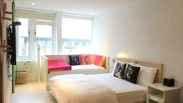 Basic Room, Mixed Dorm (for 6 people) | 1 bedroom, individually furnished, soundproofing, free WiFi