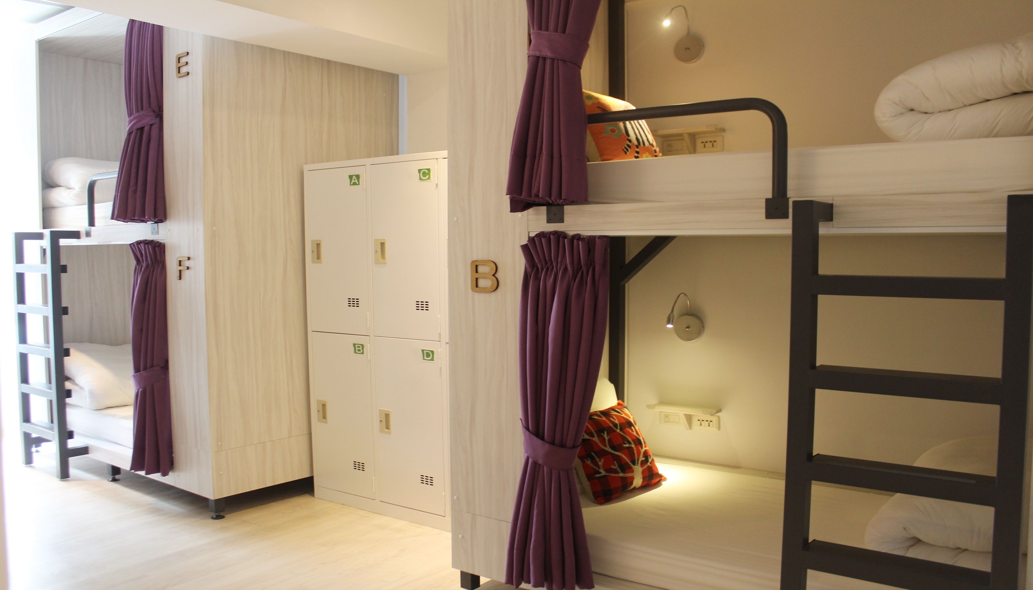 6 Bed Ladies Dormitory (Independent Floor, shared bathroom) | Individually furnished, soundproofing, free WiFi, bed sheets