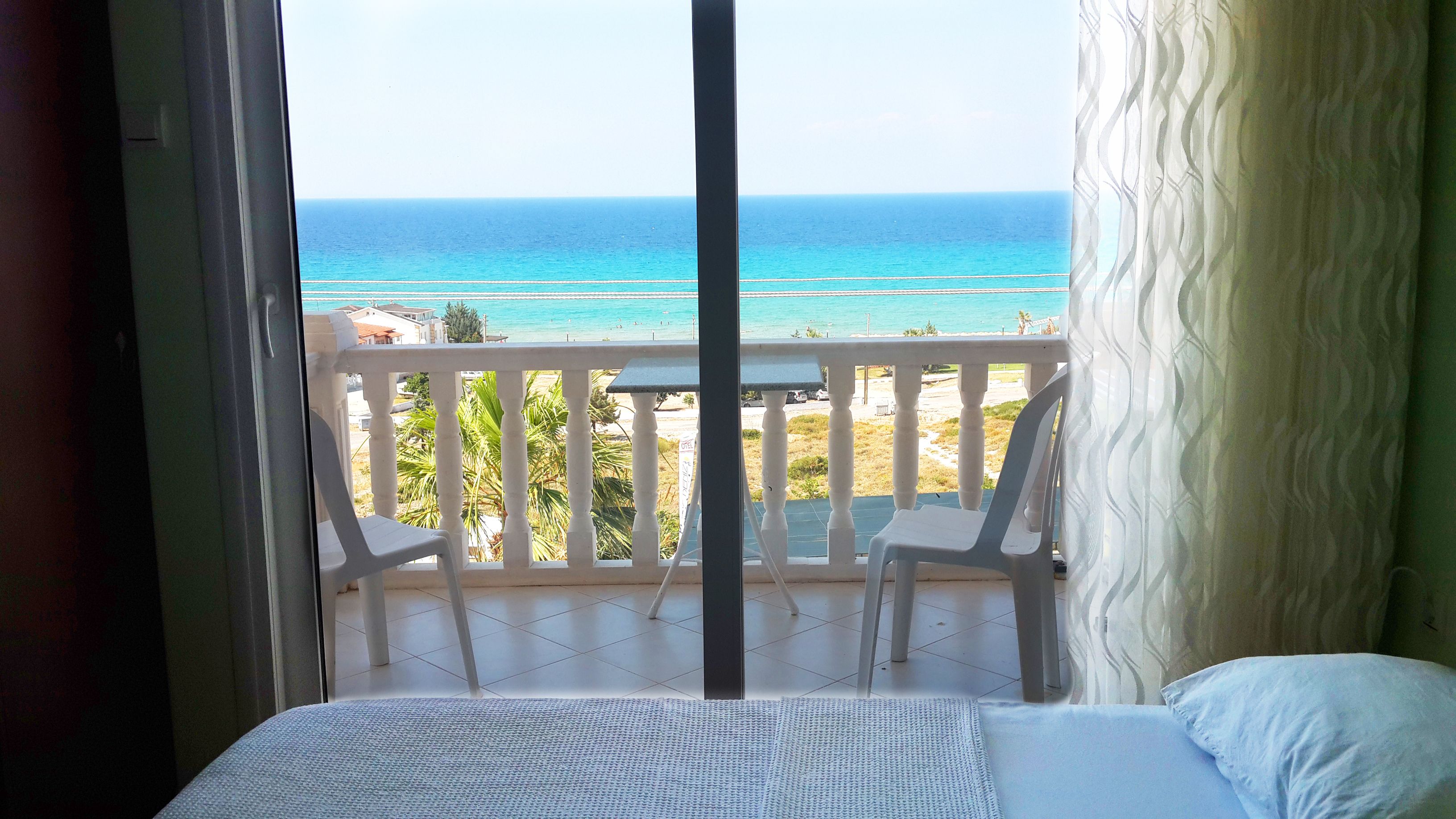 Kahden hengen standard-huone, merinäköala | Parveke