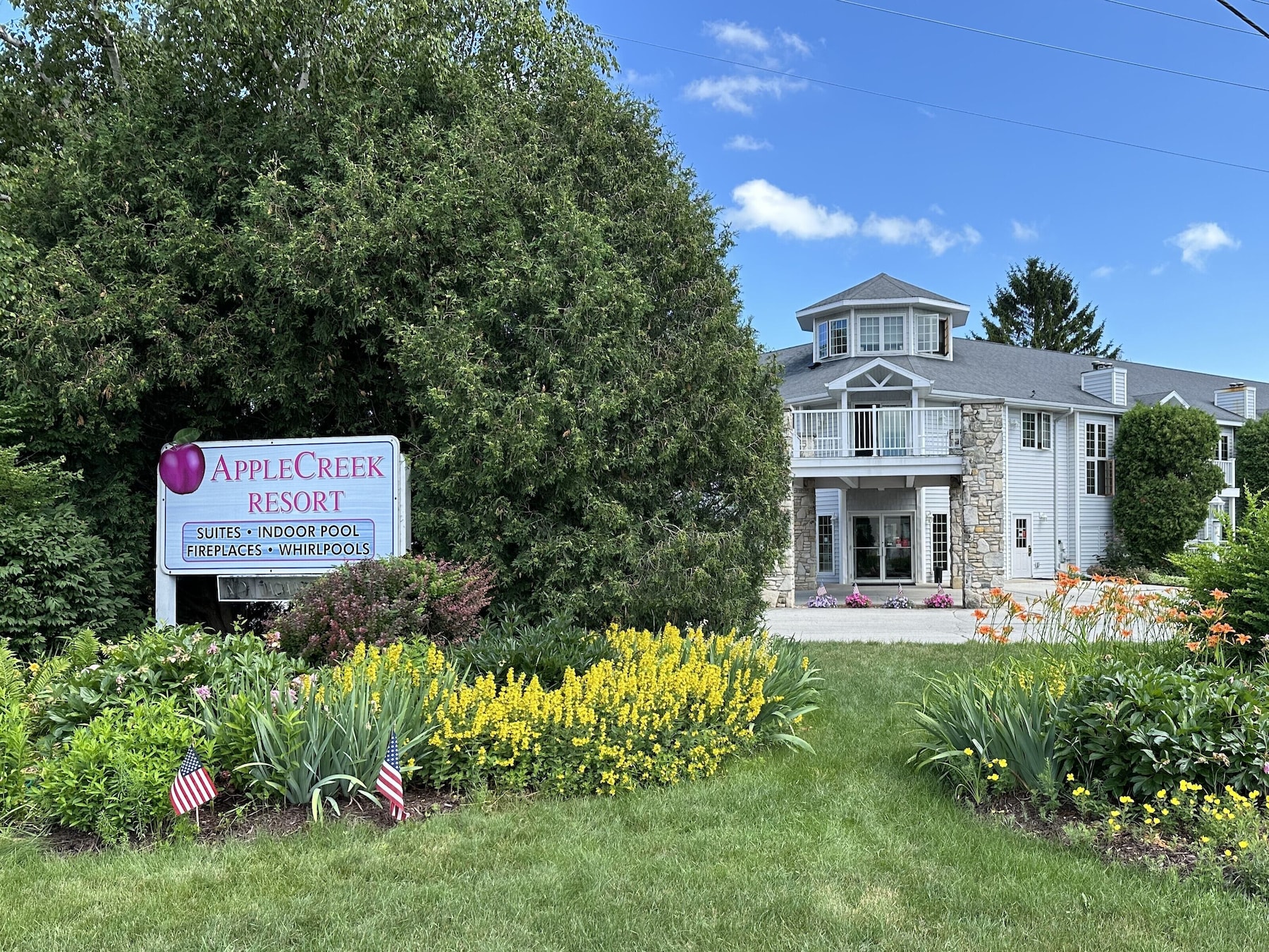 Front of property