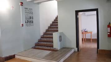 Interior entrance