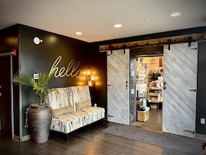 Sitzecke in der Lobby