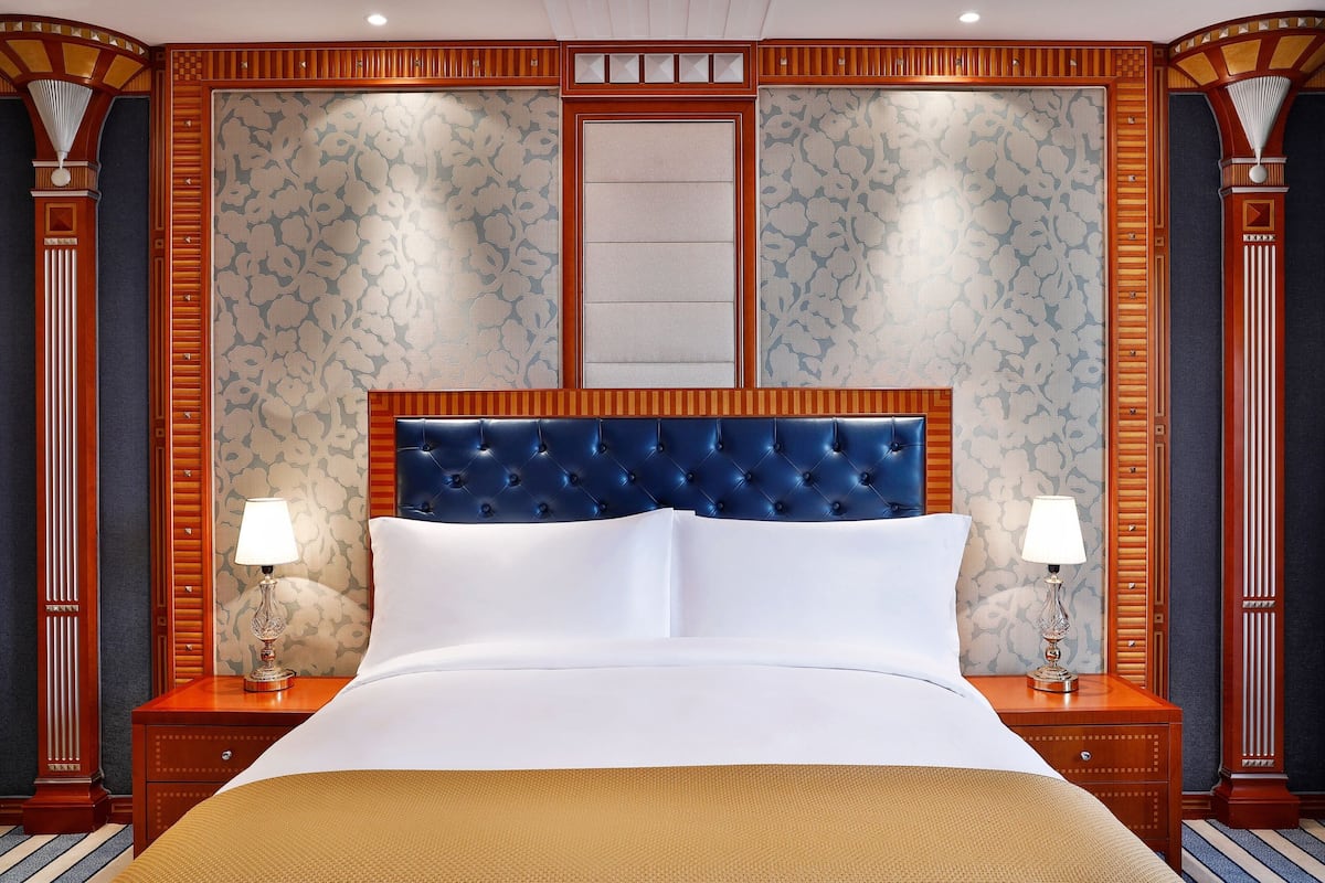 1 slaapkamer, luxe beddengoed, pillowtop-bedden, een minibar