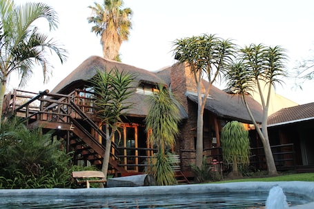 Front of property - evening/night