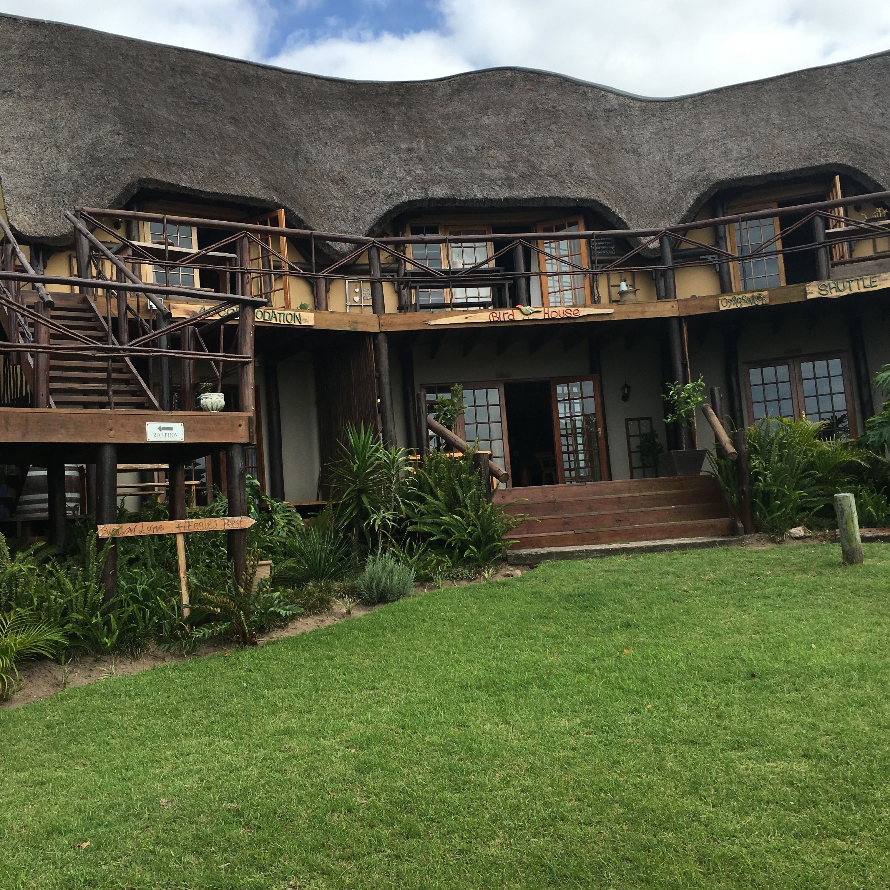 Façade de l’hébergement