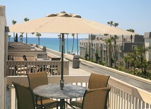 Appartement, 2 chambres, vue mer | Vue depuis le balcon