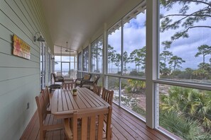 Balcony view - Sunset Cottage (Port St. Joe)
