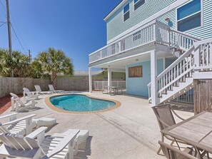 Apartment, 4 Bedrooms, Sea Facing | Pool | Outdoor pool