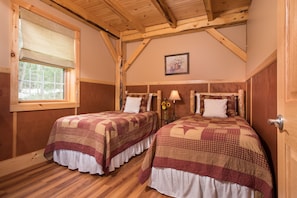 Cabin 5 (Pet Friendly) - Owl's Branch | Pillowtop beds, individually decorated, individually furnished