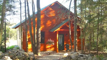 Cabin 1 (Pet Free) - Peak Perspective  | Pillowtop beds, individually decorated, individually furnished