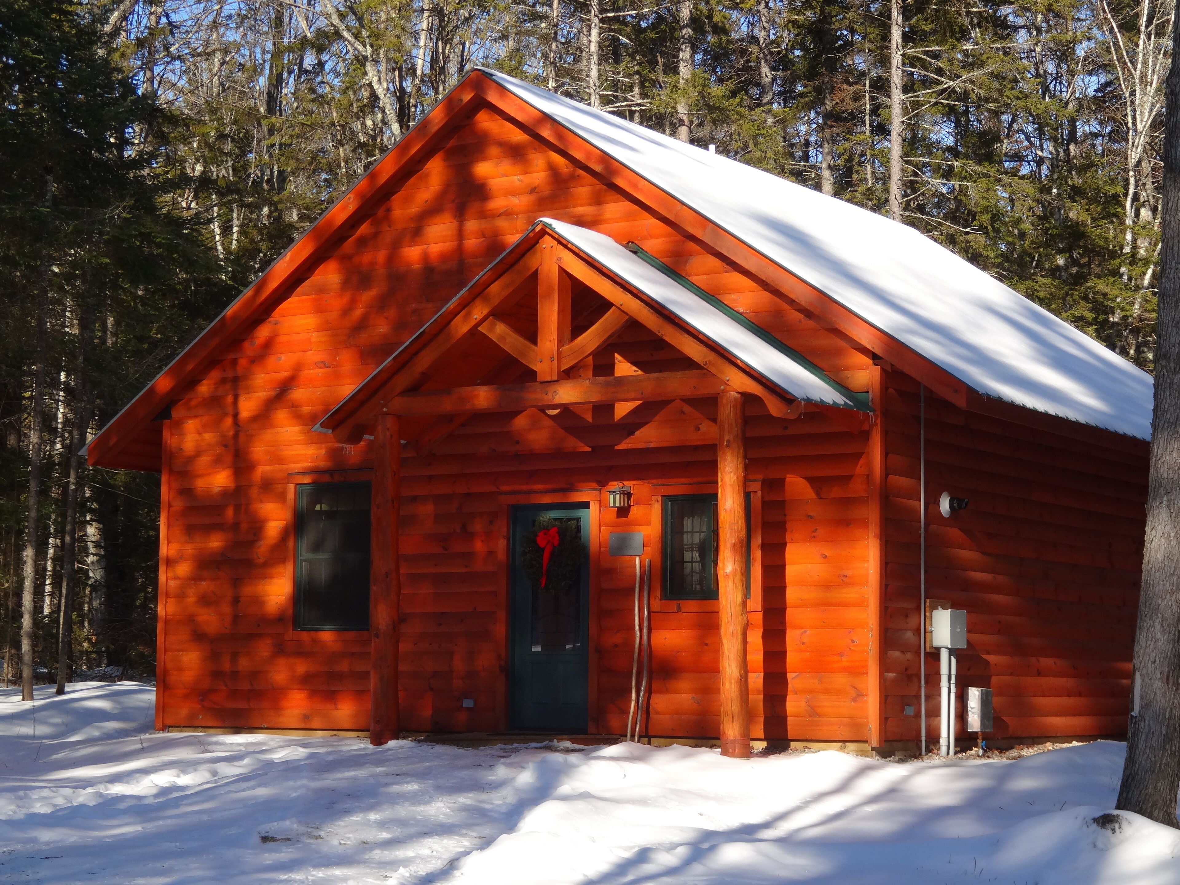 Cabin 4 (Pet Friendly) - Serene Outlook | Senger med overmadrass, individuelt dekorert og individuelt innredet