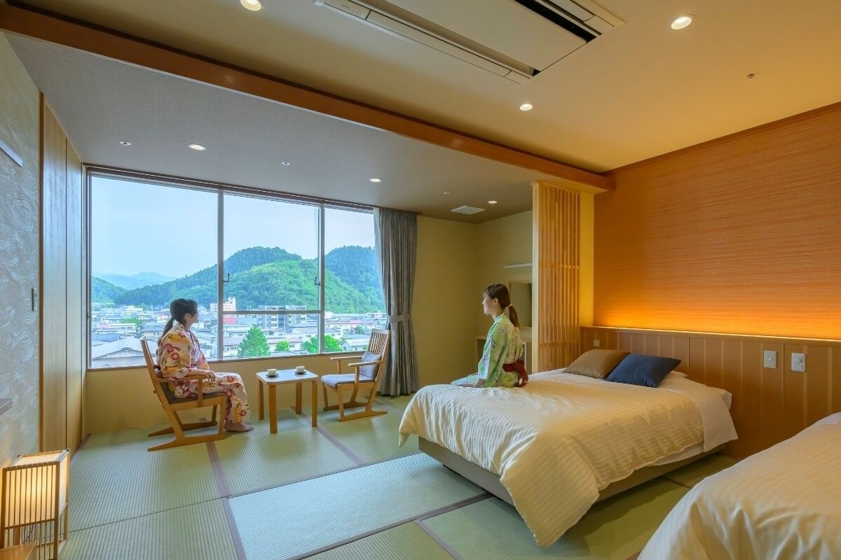 [スタンダード] 和室ツイン (シャワー付) 禁煙 | セーフティボックス (室内)、WiFi (無料)、ベッドシーツ