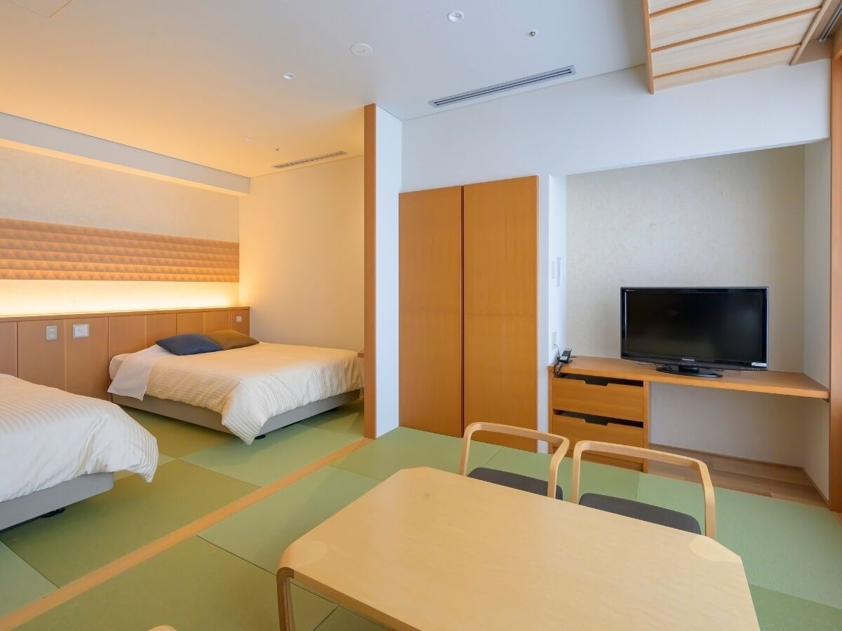 Superior-rum - icke-rökare (Japanese Style) | Värdeförvaringsskåp på rummet, gratis wi-fi och sängkläder