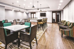 Free daily self-service breakfast