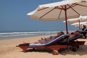 Private beach nearby