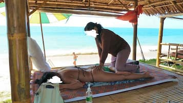 Massagens na praia