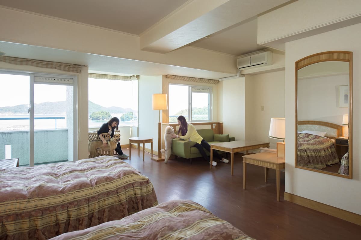 Superior Twin kamer (Ocean View Deluxe Twin NoSmoking) | 1 slaapkamer, beddengoed